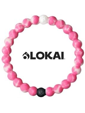 LOKAI XL Unisex Pink Aloha Bracelet NWT